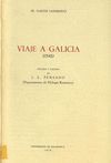 VIAJE A GALICIA (1745). FRAY MARTÍN SARMIENTO