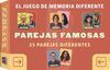 EL JUEGO DE MEMORIA DIFERENTE- PAREJAS FAMOSAS-